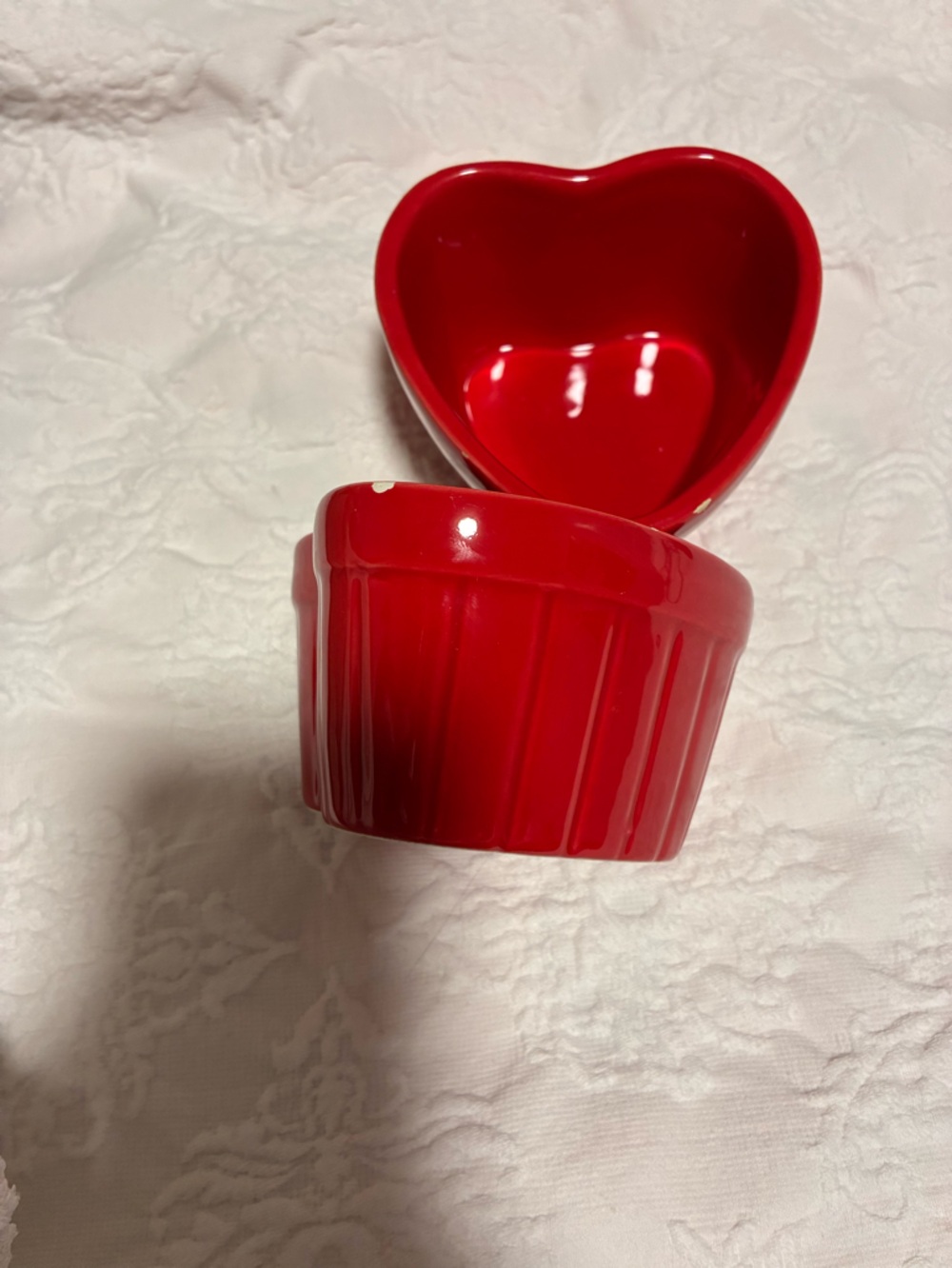 Target Red Heart Shaped Baking Ramekins - Picture 2 of 3